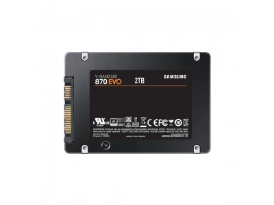 Твердотельный накопитель SSD Samsung 870 EVO 2000 ГБ SATA 2.5