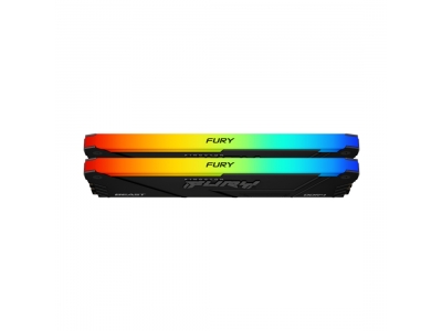 Комплект модулей памяти Kingston FURY Beast RGB KF432C16BB2AK2/16 DDR4 16GB (Kit 2x8GB) 3200MHz