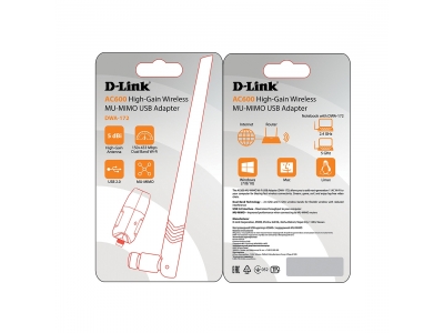 USB адаптер D-Link DWA-172/RU/B1A