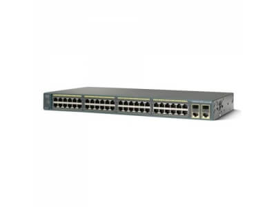 Cisco Catalyst 2960 48 10/100 + 2 T/SFP   LAN Lite Image	