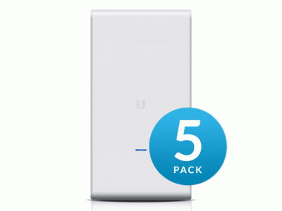 Ubiquiti UniFi AP, AC Mesh Pro, 5-Pack, PoE Not Included UAP-AC-M-PRO-5