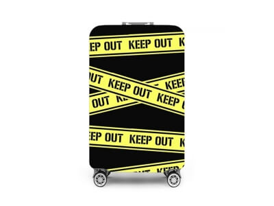 Чехол для чемодана Travelsky Keep out L