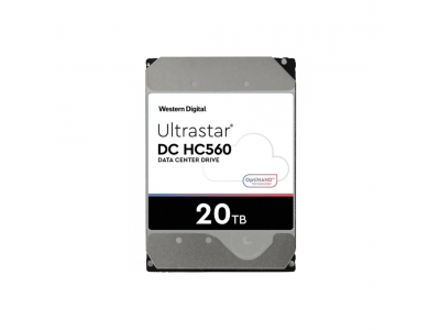 Внутренний жесткий диск (HDD) Western Digital Ultrastar DC HC560 WUH722020BLE6L4 20TB SATA