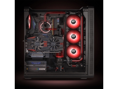 Кулер для компьютерного корпуса Thermaltake Pure A14 LED Red (Single Fan Pack)