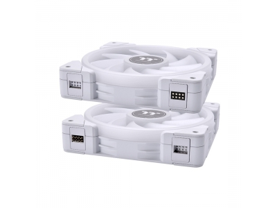 Кулер для компьютерного корпуса Thermaltake SWAFAN EX12 RGB PC Cooling Fan White (3-Fan Pack)