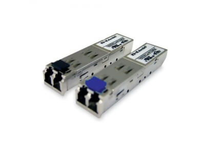 D-Link 1-port mini-GBIC LH Single-mode Fiber Transceiver (DEM-314GT/10/E1A)