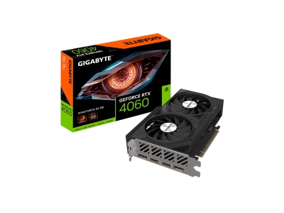 Видеокарта Gigabyte (GV-N4060WF2OC-8GD) RTX4060 WINDFORCE OC 8G