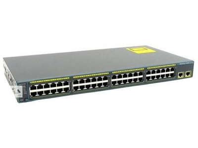 Cisco Catalyst 2960 48 10/100 + 2 1000BT LAN Base Image	