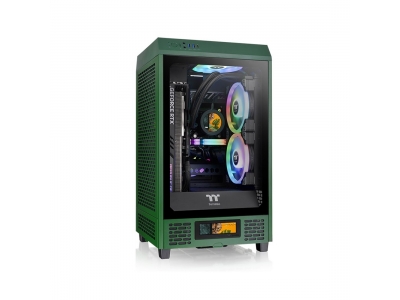 Компьютерный корпус Thermaltake The Tower 200 Racing Green без Б/П