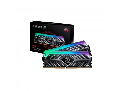 Комплект модулей памяти ADATA XPG SPECTRIX D41 RGB AX4U36008G18I-DT41 DDR4 16GB (Kit 2x8GB) 3600MHz