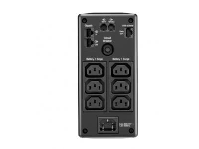 Back UPS Pro BR 650VA, 6 Outlets, AVR, LCD Interface