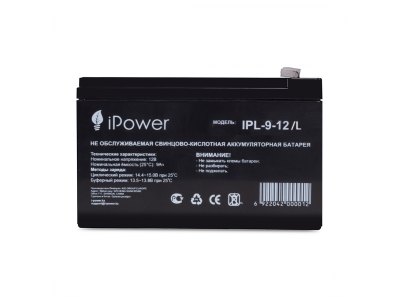 Аккумуляторная батарея IPower IPL-9-12/L 12В 9 Ач