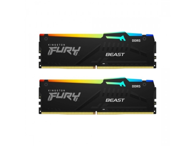 Комплект модулей памяти Kingston FURY Beast KF548C38BBAK2-16 DDR5 16GB (Kit 2x8GB) 4800MHz