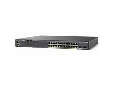 Коммутатор Cisco WS-C2960XR-24PD-I (10/100/1000 Mbit, 2 SFP+ порта)