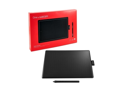 Графический планшет Wacom One Medium (CTL-672-S) Чёрный