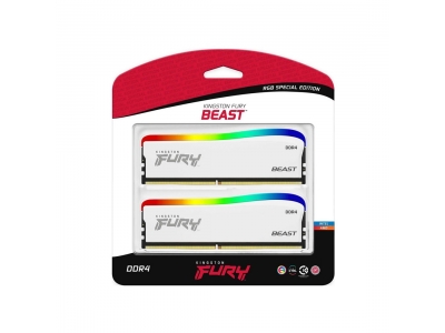 Комплект модулей памяти Kingston FURY Beast RGB KF436C17BWAK2/16 DDR4 16GB (Kit 2x8GB) 3600MHz