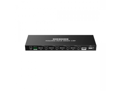 Переключатель HDMI KVM LENKENG LKV441 (4K, 4x1)