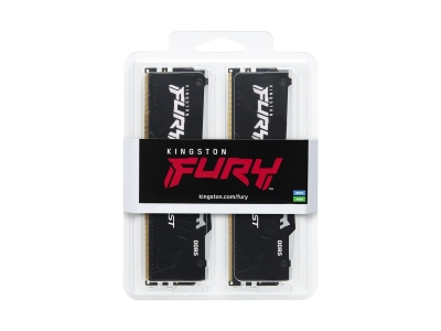 Модуль памяти Kingston FURY Beast Black AMD RGB KF552C36BBEA-16 DDR5 16GB 5200MHz