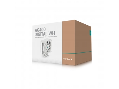 Кулер для процессора Deepcool AG400 DIGITAL WH