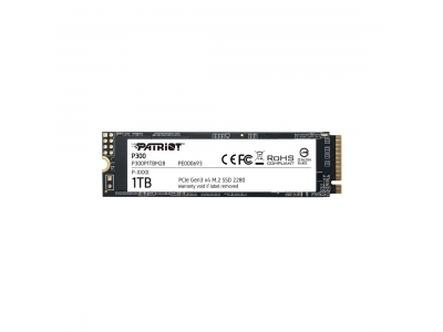 Твердотельный накопитель SSD Patriot P300 1TB M.2 NVMe PCIe 3.0x4