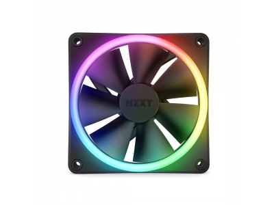 Кулер для компьютерного корпуса NZXT F120 RGB DUO RF-D12SF-B1 Black