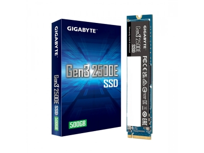 Твердотельный накопитель SSD Gigabyte G325E500G 500GB M.2 2280 PCIe 3.0x4