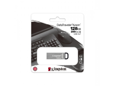 USB-накопитель Kingston DTKN/128GB 128GB Серебристый