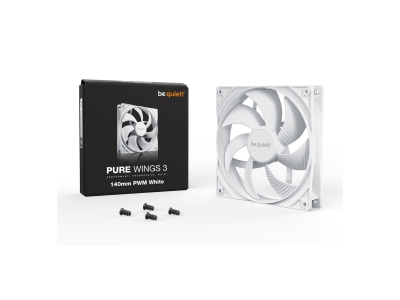 Вентилятор для компьютерного корпуса Bequiet! Pure Wings 3 140mm PWM White