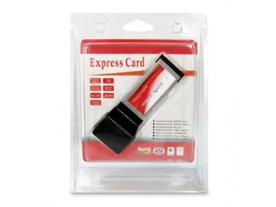 Адаптер Express Card на USB HUB 4 Порта