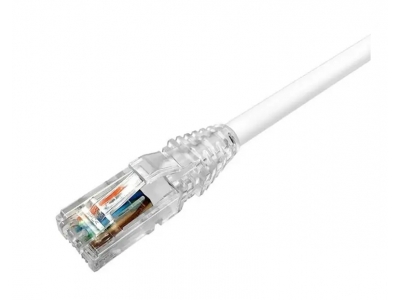 Patch-cord NETCONNECT Cat.6 U/UTP LSZH white 1.0 m