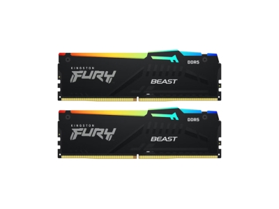 Комплект модулей памяти Kingston Fury Beast KF552C36BBEAK2-16 DDR5 16GB (Kit 2x8GB) 5200MHz