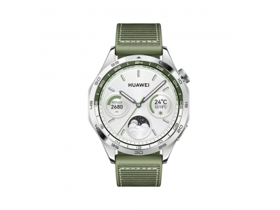 Смарт часы Huawei Watch GT 4 PNX-B19 46mm Green Woven Strap