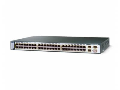 Cisco Catalyst 3750 48 10/100 + 4 SFP Standard Multilayer Image