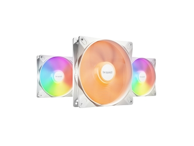 Вентилятор для компьютерного корпуса Bequiet! Light Wings LX 140mm PWM high-speed White Triple pack