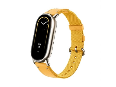 Сменный плетёный браслет для Xiaomi Smart Band 8 Yellow