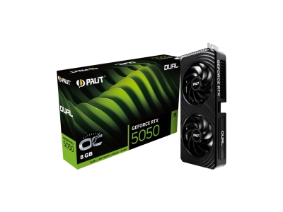 Видеокарта PALIT RTX5050 DUAL OC 8G (NE65050S19P1-GB2070D)
