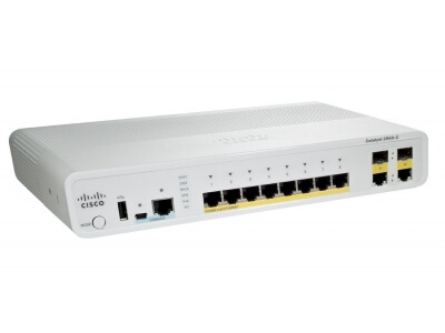 Cisco  Catalyst 2960C Switch 8 FE 2 x Dual Uplink Lan Base