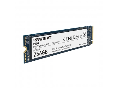 Твердотельный накопитель SSD Patriot P300 256GB M.2 NVMe PCIe 3.0x4