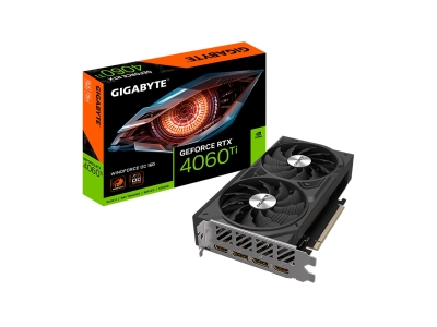 Видеокарта Gigabyte (GV-N406TWF2OC-16GD) RTX4060Ti WINDFORCE OC 16G