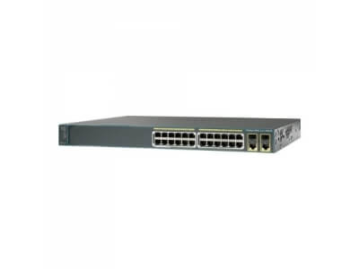 Cisco Catalyst 2960 Plus 24 10/100 + 2T/SFP LAN Base