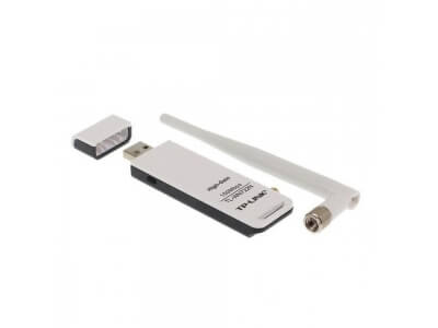 TP-Link 150 Мбит/с Беспроводной USB-адаптер серии N высокого усиления с подставкой (TL-WN722N(EU))