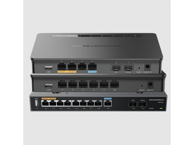 Grandstream GWN7001 Wired Router, 6x GbE WAN/LAN, 2.2Gbps NAT routing, 60K NAT sessions, VPN (530Mbps), DPI, SDN, cloud provisioning, integrated GWN l