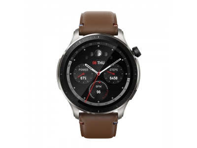 Смарт часы Amazfit GTR 4 A2166 Vintage Brown Leather