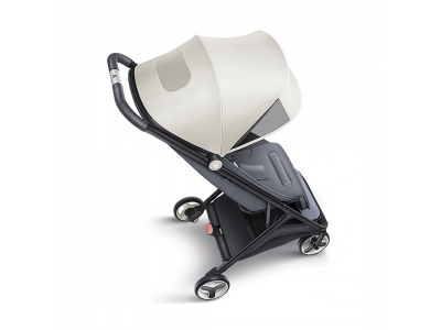 Детская коляска Qborn MITU Folding Baby Stroller Rice Gray