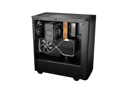 Компьютерный корпус Bequiet! Pure Base 501 Airflow Window Black Без Б/П