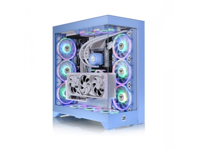 Компьютерный корпус Thermaltake CTE E600 MX Hydrangea Blue без Б/П