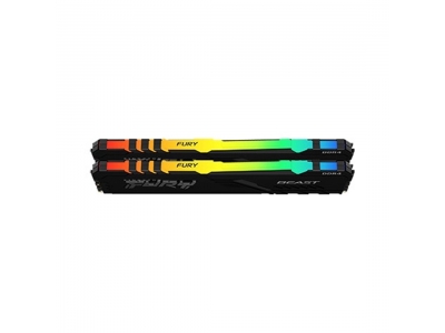 Комплект модулей памяти Kingston FURY Beast RGB KF436C17BBAK2/16 DDR4 16GB (Kit 2x8GB) 3600MHz