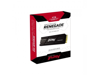 Твердотельный накопитель SSD Kingston FURY Renegade SFYRDK/4000G M.2 NVMe PCIe 4.0 HeatSink