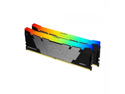 Комплект модулей памяти Kingston FURY Renegade RGB KF432C16RB12AK2/32 DDR4 32GB (Kit 2x16GB) 3200MHz