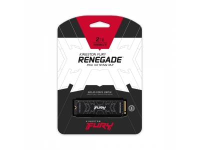 Твердотельный накопитель SSD Kingston FURY Renegade SFYRDK/2000G M.2 NVMe PCIe 4.0 HeatSink